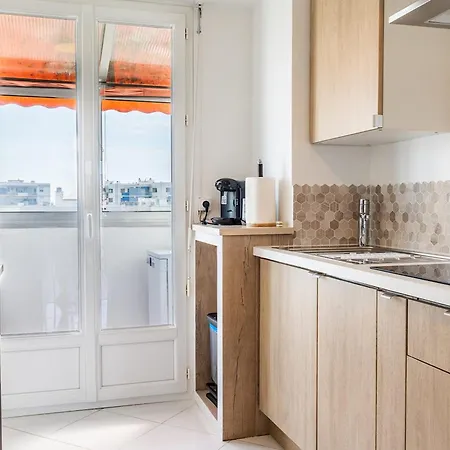 Bright Cocoon With Sea Views アパート カーニュ・シュル・メール