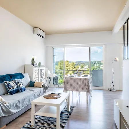 Bright Cocoon With Sea Views Cagnes-sur-Mer